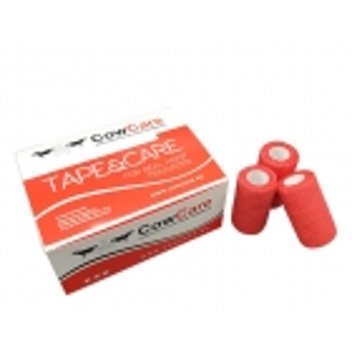 BALíK XL 144 ks.Bandáž 10 cm x450 cm modrá/červená  Cow Care LEN 0,847 EUR/ks